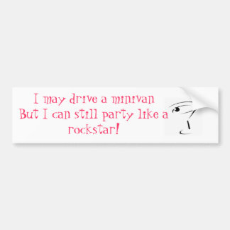 Pegatina Para Coche Minivan de Rockstar