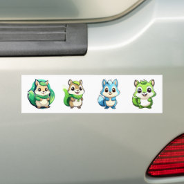 Pegatina Para Coche Mis lindas ardillas