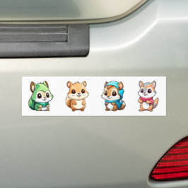 Pegatina Para Coche Mis lindas ardillas