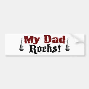 Pegatina Para Coche Mis rocas del papá