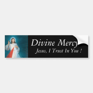 Pegatina Para Coche ¡Misericordia divina Jesús, confío en en usted!