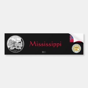 PEGATINA PARA COCHE MISSISSIPPI