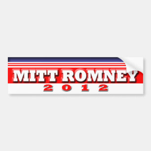 Pegatina Para Coche Mitt Romney