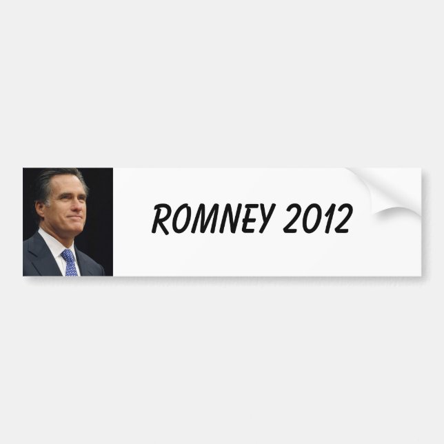 Pegatina Para Coche Mitt Romney (Frente)