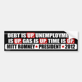 Pegatina Para Coche Mitt Romney - 2012