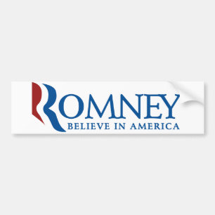Pegatina Para Coche Mitt Romney 2012