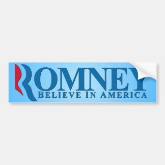 Pegatina Para Coche Mitt Romney - crea en América