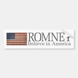 Pegatina Para Coche Mitt Romney - crea en América