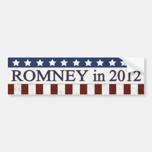 Pegatina Para Coche Mitt Romney en 2012