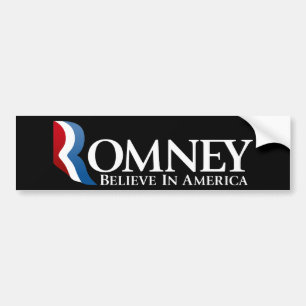 Pegatina Para Coche Mitt Romney para el presidente 2012