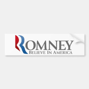 Pegatina Para Coche Mitt Romney para el presidente 2012