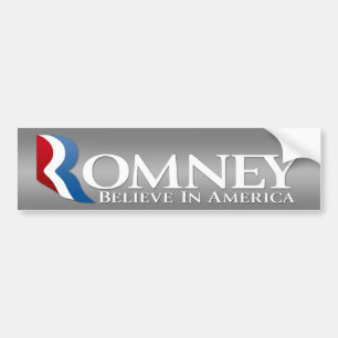 Pegatina Para Coche Mitt Romney para el presidente 2012