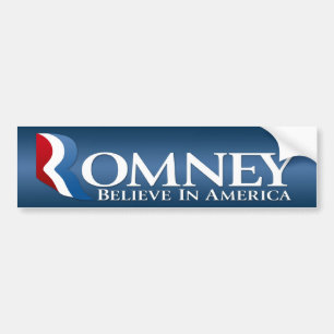 Pegatina Para Coche Mitt Romney para el presidente 2012
