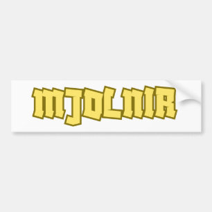 Pegatina Para Coche Mjolnir