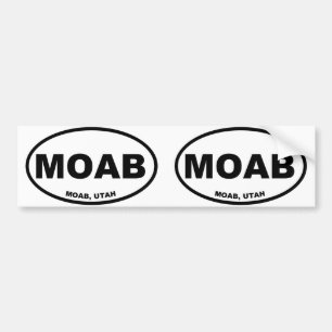PEGATINA PARA COCHE MOAB