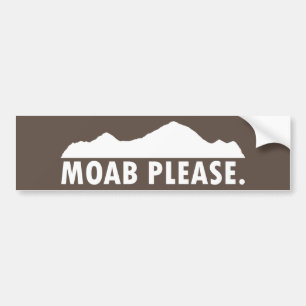 Pegatina Para Coche Moab Please