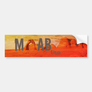 Pegatina Para Coche Moab Utah arquea el parque nacional