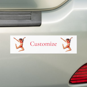 Pegatina Para Coche Modelo de baile bikini Thunder_Cove