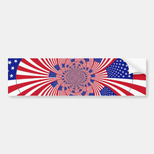 Pegatina Para Coche Modelo de la bandera americana