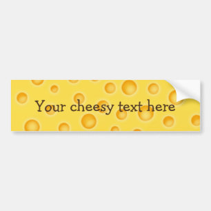 Pegatina Para Coche Modelo de la textura de Cheezy del queso suizo