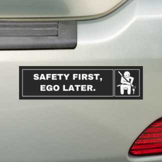 Pegatina Para Coche Modern Simple Road Wisdom Bumper Sticker