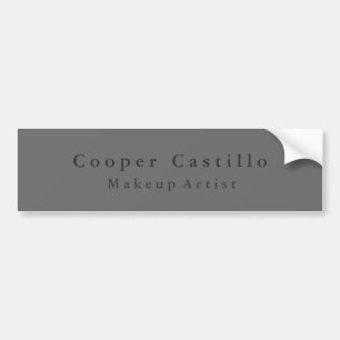 Pegatina Para Coche Moderno y sencillo gris oscuro