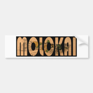 Pegatina Para Coche molokai1897