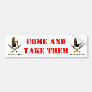 PEGATINA PARA COCHE MOLON LABE