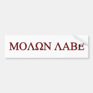Pegatina Para Coche Molon Labe