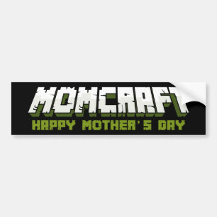 Pegatina Para Coche Momcraft Happy Mother Day Funny Gamer Mom