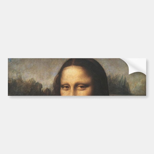 Pegatina Para Coche Mona Lisa (Frente)