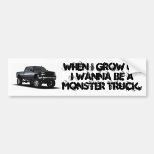 Pegatina Para Coche monster truck