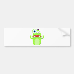 Pegatina Para Coche Monstruo