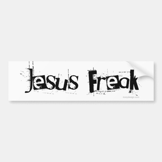 Pegatina Para Coche Monstruo de Jesús (Frente)