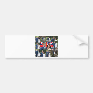 Pegatina Para Coche Montaje fotográfico de Harry y Meghan Royal Boda P
