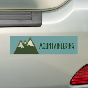 Pegatina Para Coche montañismo, ir a las montañas