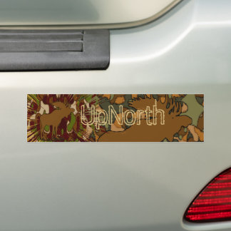 Pegatina Para Coche Moose Camouflage Invitaciones, pegatinas, sellos,