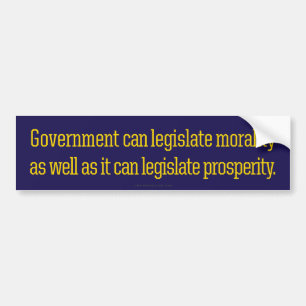 Pegatina Para Coche Moralidad de legislación