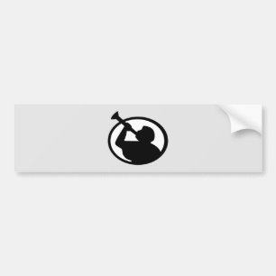 Pegatina Para Coche Mormón Ángel Mormoni (Símbolo del mormonismo)