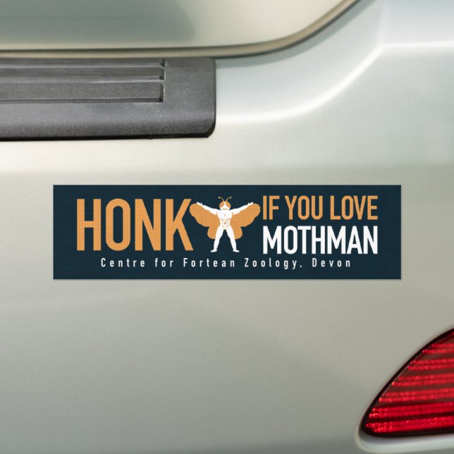 Pegatina Para Coche Mothman Bumper Sticker (en coche)