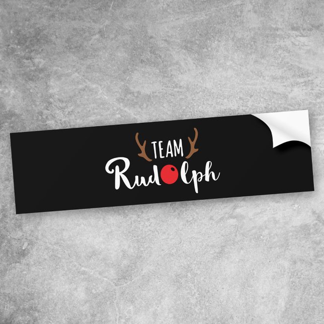 Pegatina Para Coche Motif Navidades de Team Rudolph (Subido por el creador)