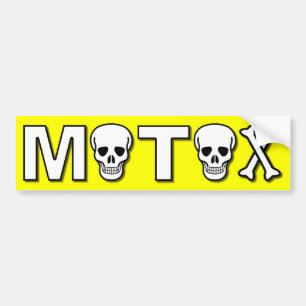 Pegatina Para Coche Motox Skulls Dirt Bike Motocross Bumper Sticker