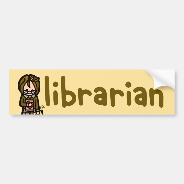 Pegatina Para Coche móvil del libro (Frente)