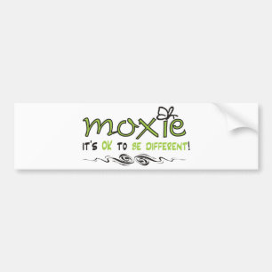 Pegatina Para Coche ¡Moxie - es ACEPTABLE SER DIFERENTE!