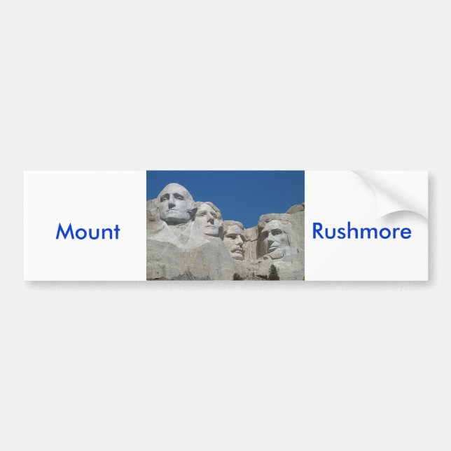 Pegatina Para Coche Mt. Rushmore (Frente)