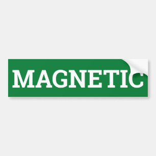 Pegatina Para Coche Muestra MAGNÉTICA/sticker/MAGNET