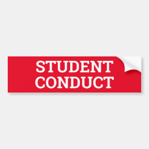 Pegatina Para Coche Muestra/sticker/MAGNET de la CONDUCTA del