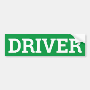 Pegatina Para Coche Muestra/sticker/MAGNET del CONDUCTOR