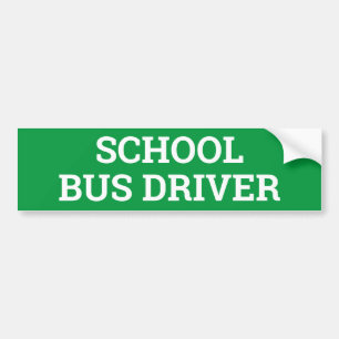 Pegatina Para Coche Muestra/sticker/MAGNET del CONDUCTOR del AUTOBÚS