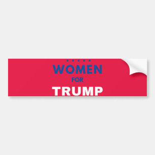 Pegatina Para Coche Mujeres Por Trump